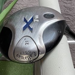 Callaway Golf 21* X 7 Wood w/Fujikura 60g Light Flex Shaft