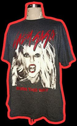 Band T lady gaga born this way t-shirt