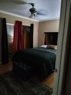 Solid wood Queen size Bed