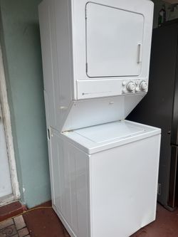 Maytag stackable washer & dryer 27