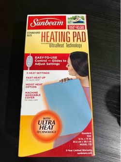 Sunbeam heating pad