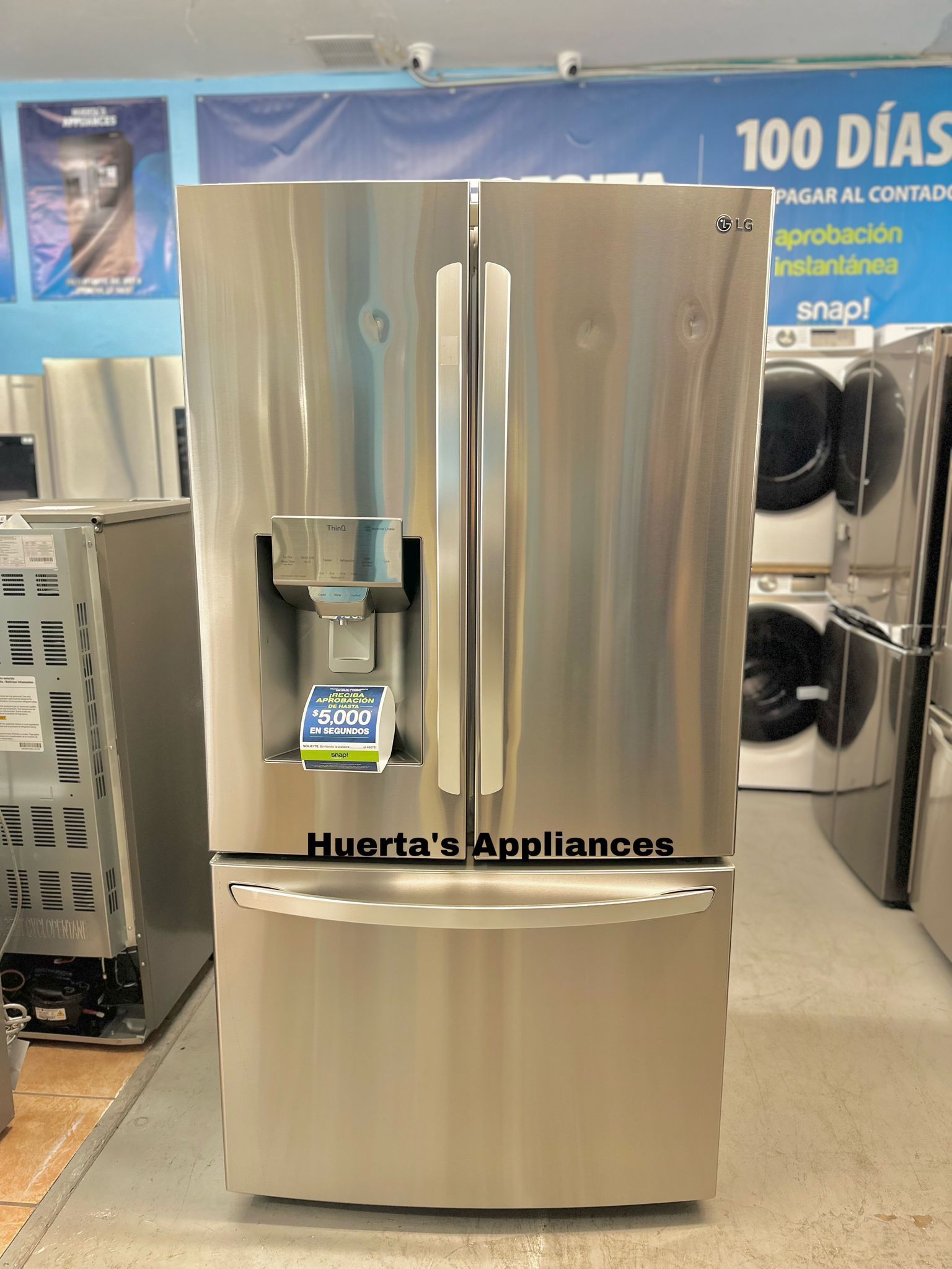 LG Refrigerator Craft Ice