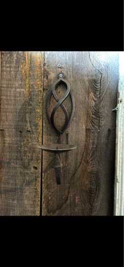 Cast Iron Candle Holder!