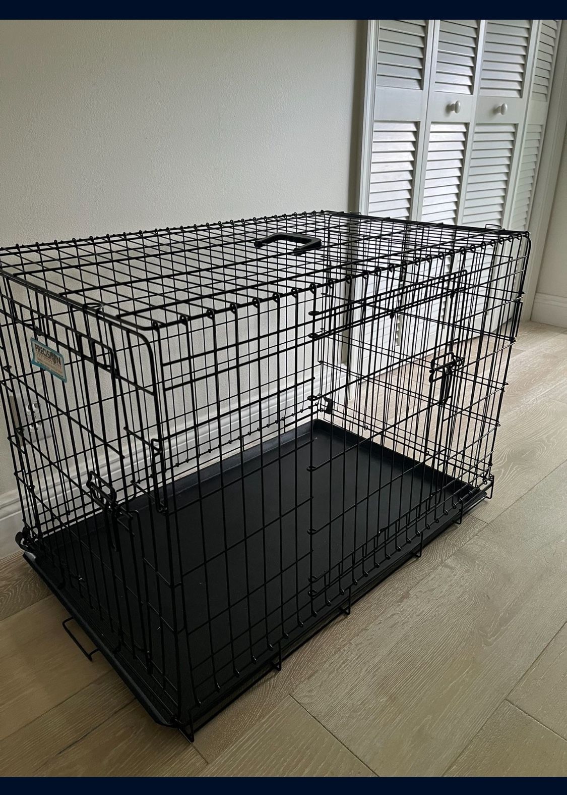 Large Dog Crate 2 Doors & Separator
