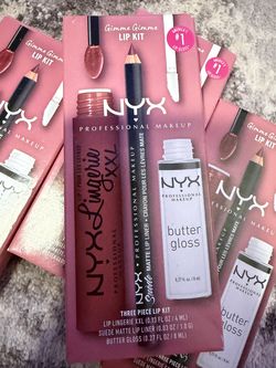 NYX 3 PIECE FULL SIZE SET (NEW IN BOX)