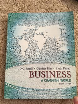 Business A changing world ninth edition 9th