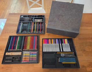 Drawing and coloring set