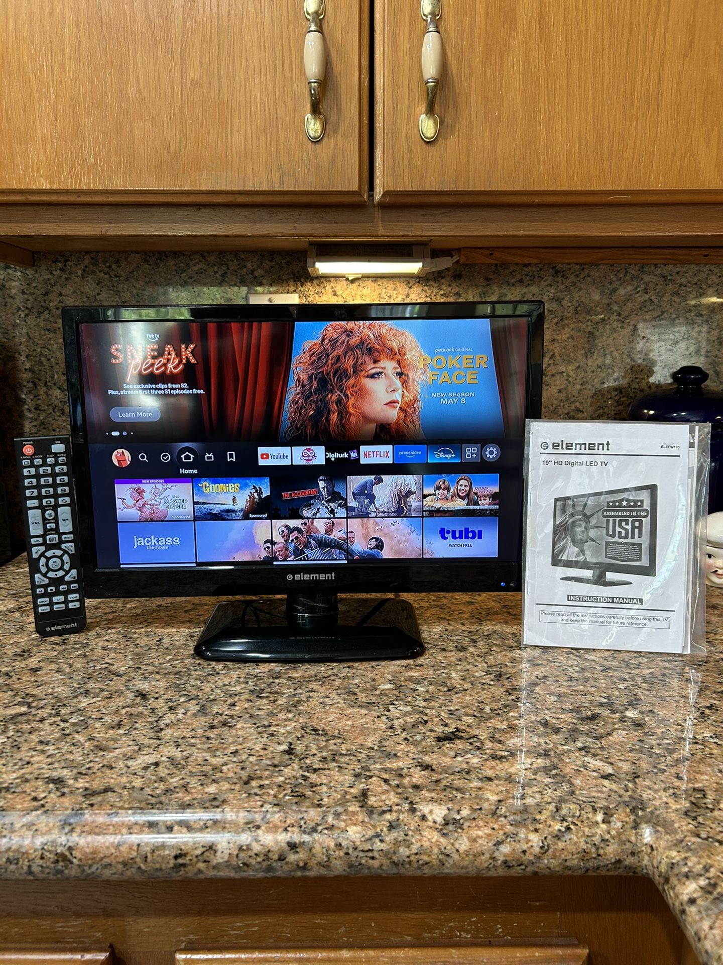 19 Inch Element 1089 HD Television mint Condition.