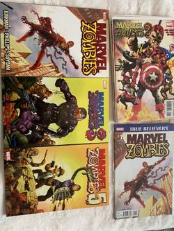 Marvel Zombies Comics Vol 1-3 & 5