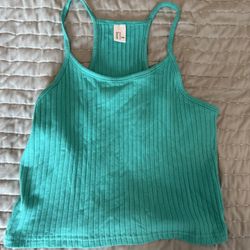 GREEN SHEIN TANK