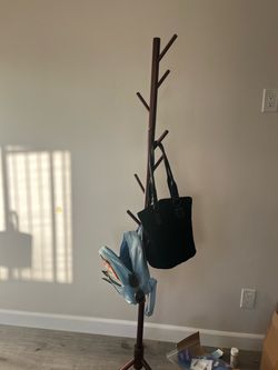 Practically new coat rack