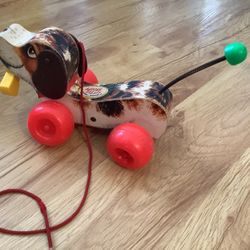 Vintage Snoopy Pull Toy 