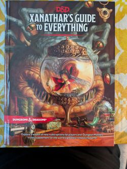 D&D 5E Xanathar's Guide to Everything