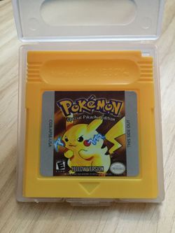 Pokemon Games Yellow Version for GameBoys