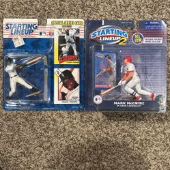 Frank Thomas And Mark McGwire Starting Lineup