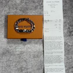 LV Stainless Steel Bracelet 