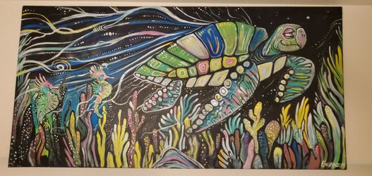 Sea Turtle Painting