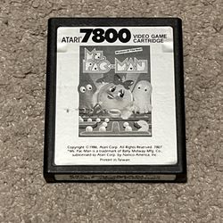 Ms. Pac-Man (Atari 7800, 1986) Authentic Cartridge Only Tested