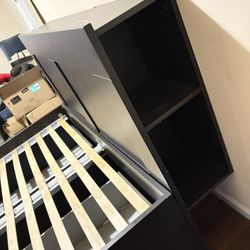 Queen storage Bed Ikea Brimnes
