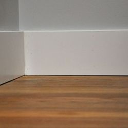 5 -1/2 inch mdf modern baseboard