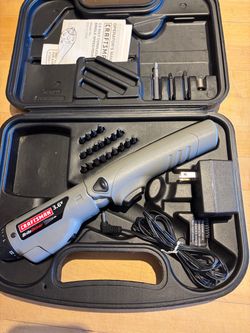 Craftsman 3.6V Cordless Brite Driver with Case - Tested!