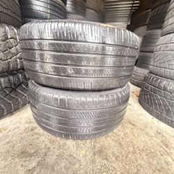 235/45/18 Pirelli Pzero A/S 40-50% Tread (2)