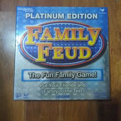 Family Feud Board Game Platinum Edition 