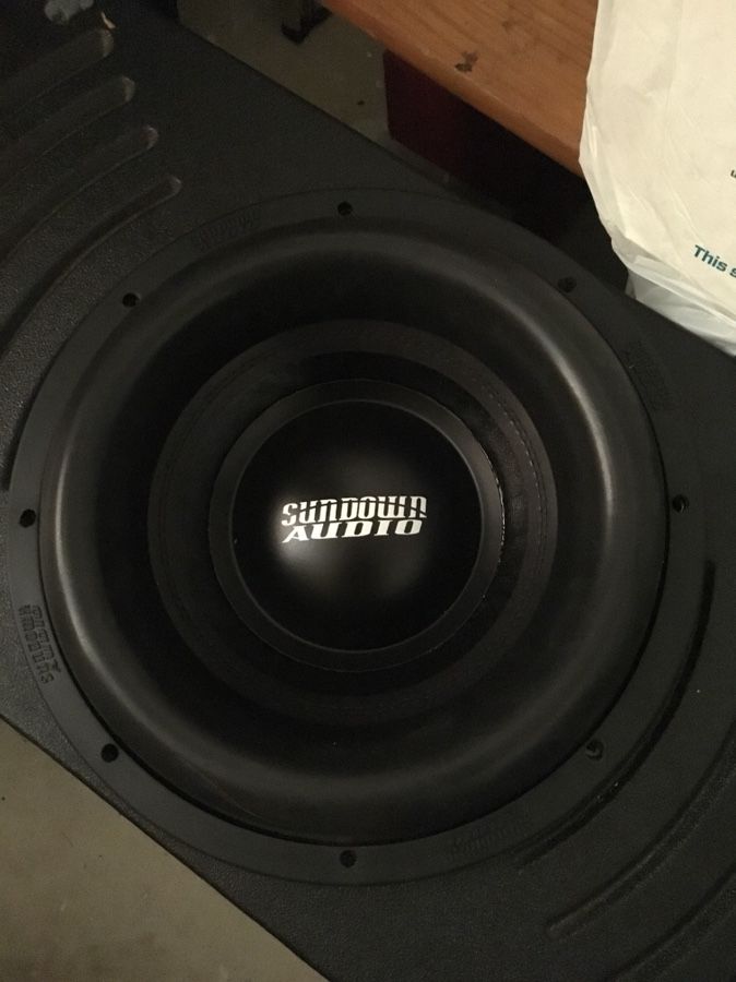 Sundown Audio Z-12 V.5 D2 12" 2000W RMS Dual 2-Ohm Z-V.5 Series Subwoofer