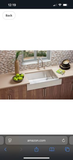 Elkay Stainless Steel Apron Farmhouse Sink
