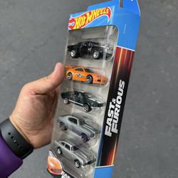 5 pack hot wheels fast and furious