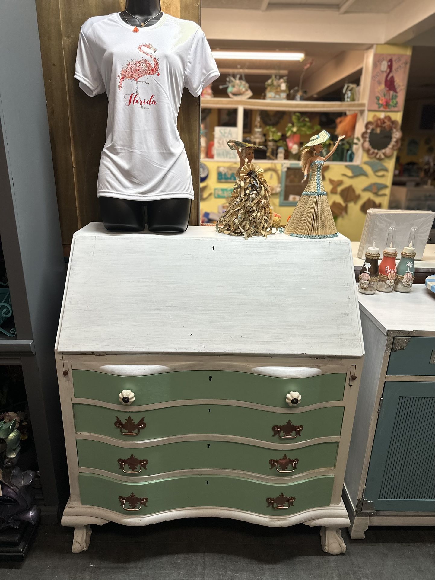 Refurbished Secretary Desk 29x39x42