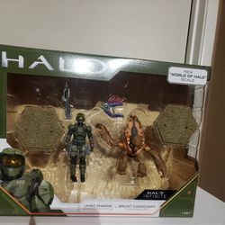 Halo Infinite UNSC Marine and Grunt Conscript World of Halo 4” Figures