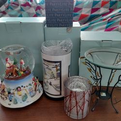 Partylite Candles And Holders Bundle
