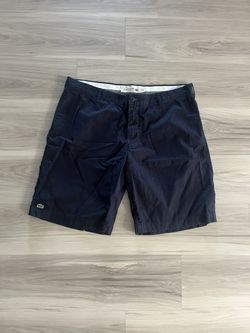 Lacoste Navy Blue Shorts Size 38