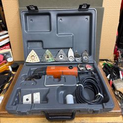 FEIN MSXE 636 II MultiMaster Oscillating Variable Speed Tool w/Accessories