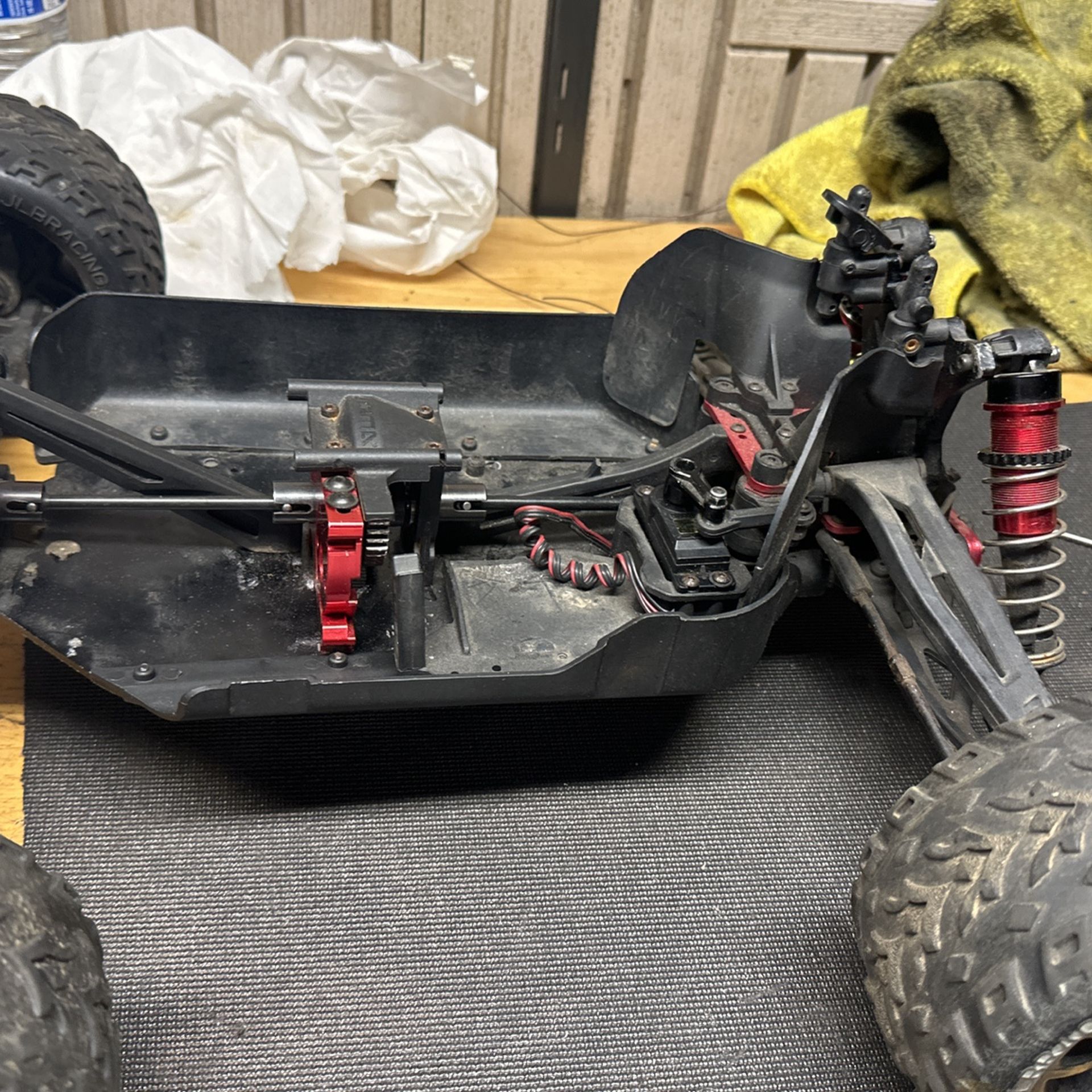 Blocco Sterzo Anteriore In Metallo Con Cuscinetto, For 1/8 For - Foto 7