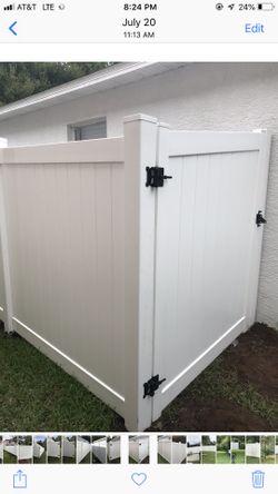 Pvc fence