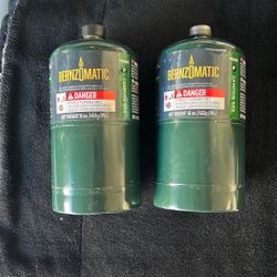 BernzOmatic Propane Camping Camp Stove Gas Refills (2)