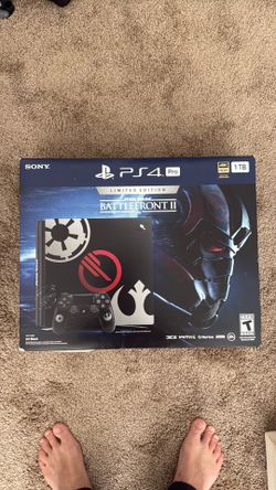 Star Wars Battlefront 2 PS4 Pro console
