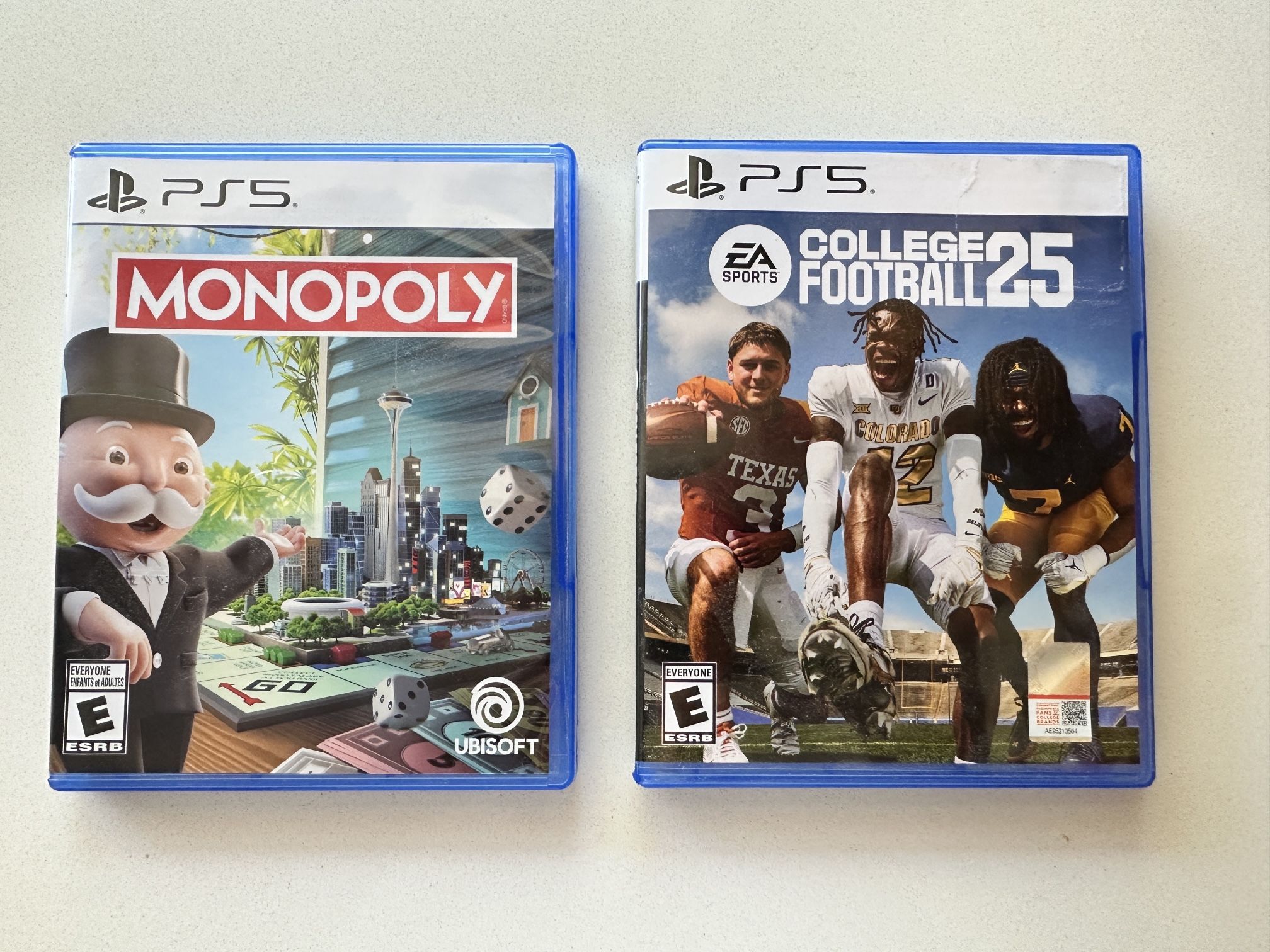 PS5 Games - College Football 25, Monopoly