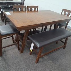6pcs COUNTERHEIGHT DINING SET
