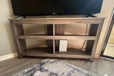 Corner TV stand