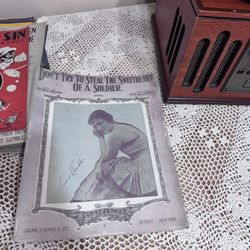 Vintage Sheet Music 1917 – Don’t Try to Steal the Sweetheart Antique Song Piano