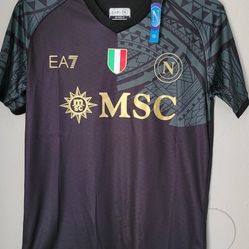 EA7 23/24 Napoli Jersey Original Size Médium Large Xl No Trade 