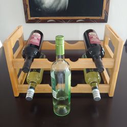 4 - 8 Wine Bottle Holder $25 Each / $40 Both