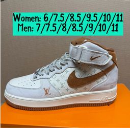 Nike x LV high top unisex shoes, new