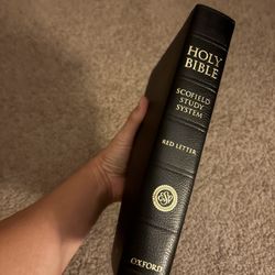 Scofield Study Bible ESV Leather 