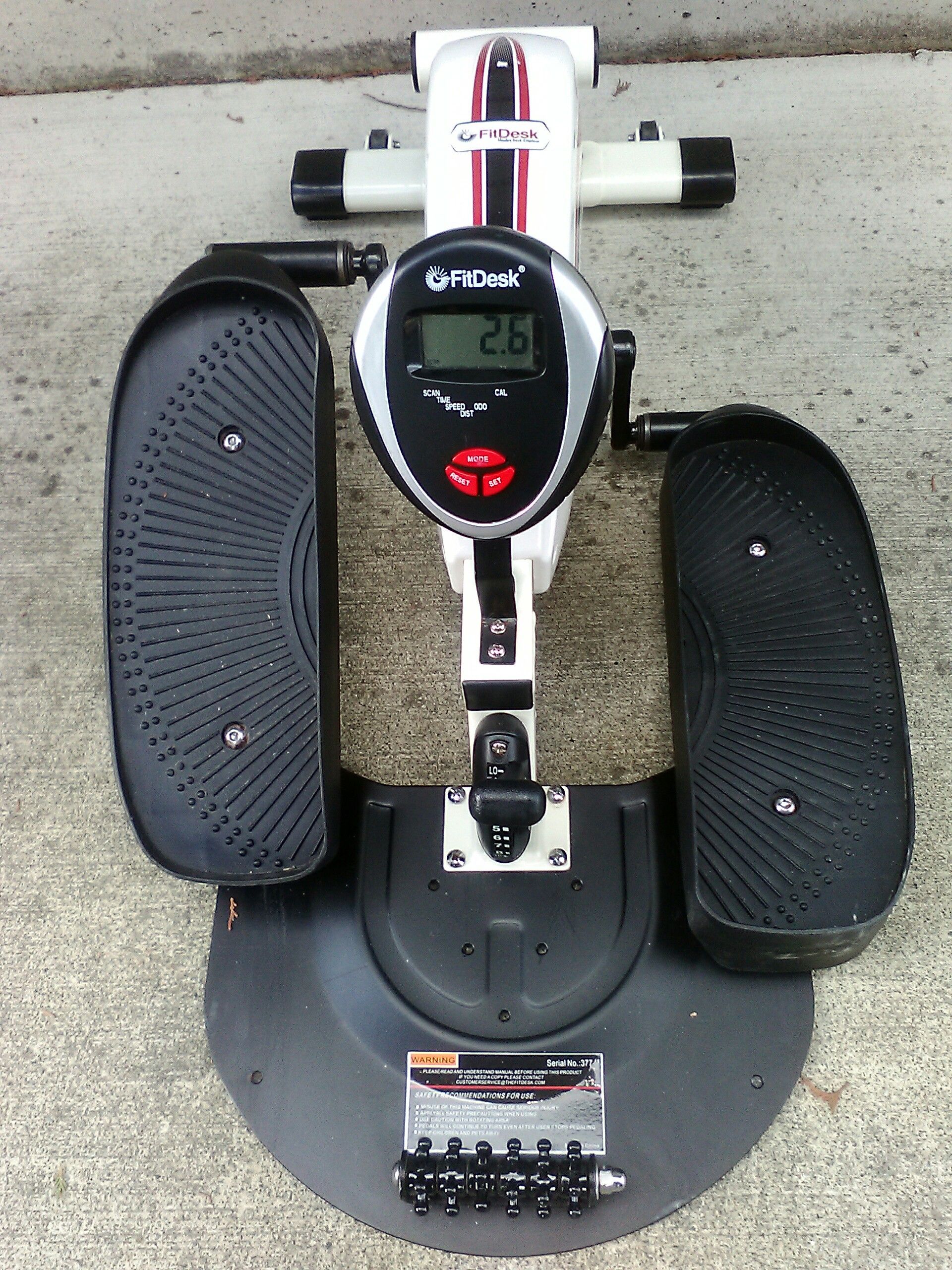 FitDesk Under Desk Elliptical Trainer with Sensor Display for Sale in Puyallup, WA OfferUp