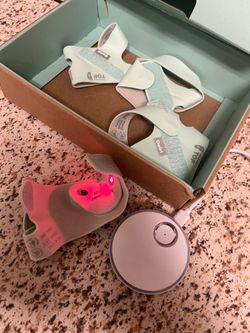 Owlet baby sock