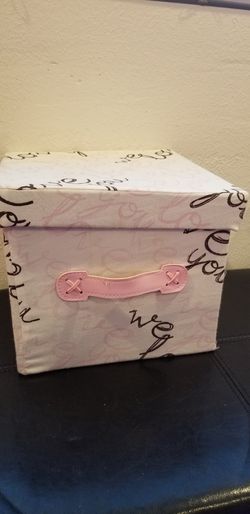 Storage box size: 10 " by 10"